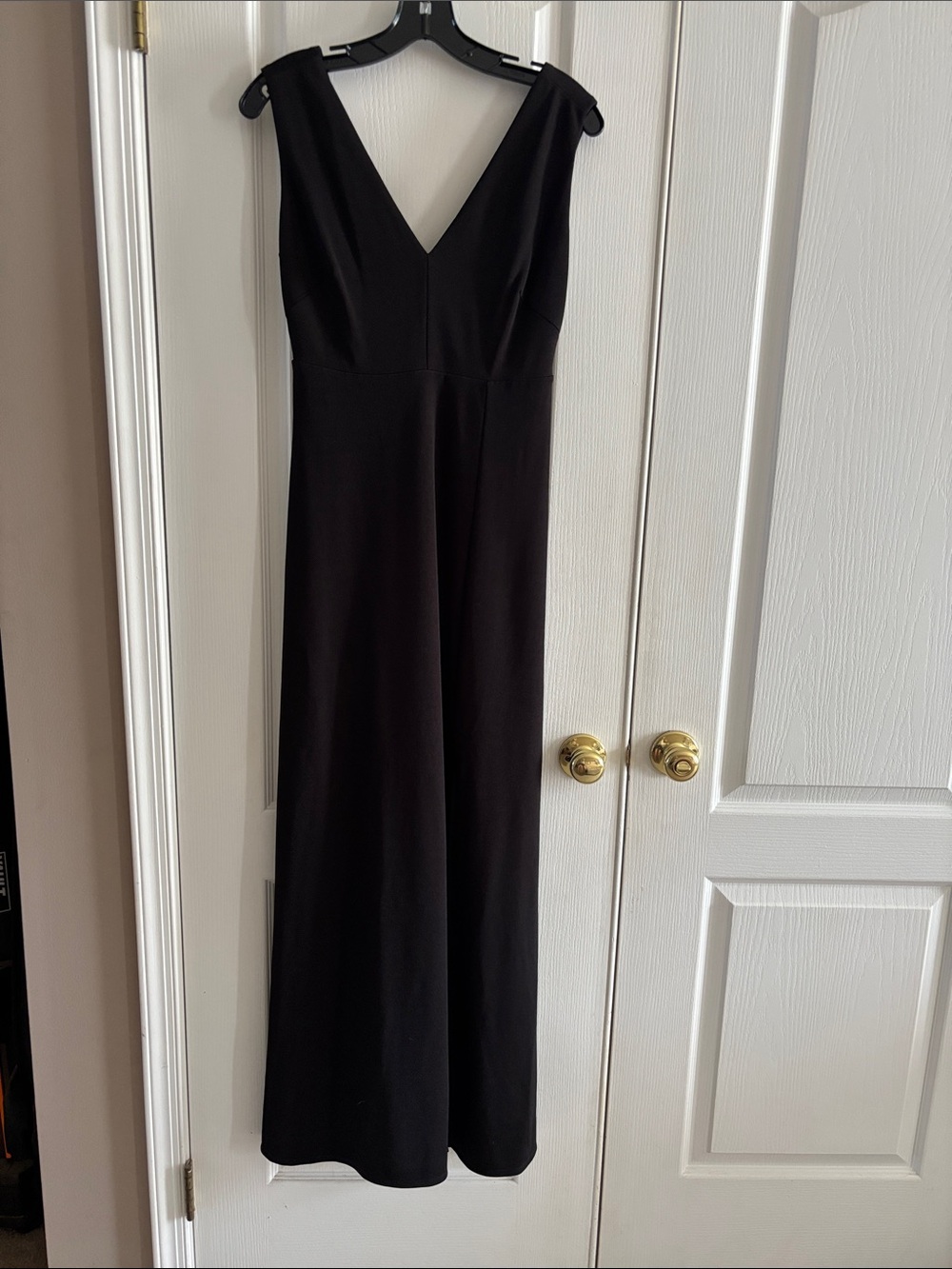 Birdy Grey Black V-Neck Maxi Dress